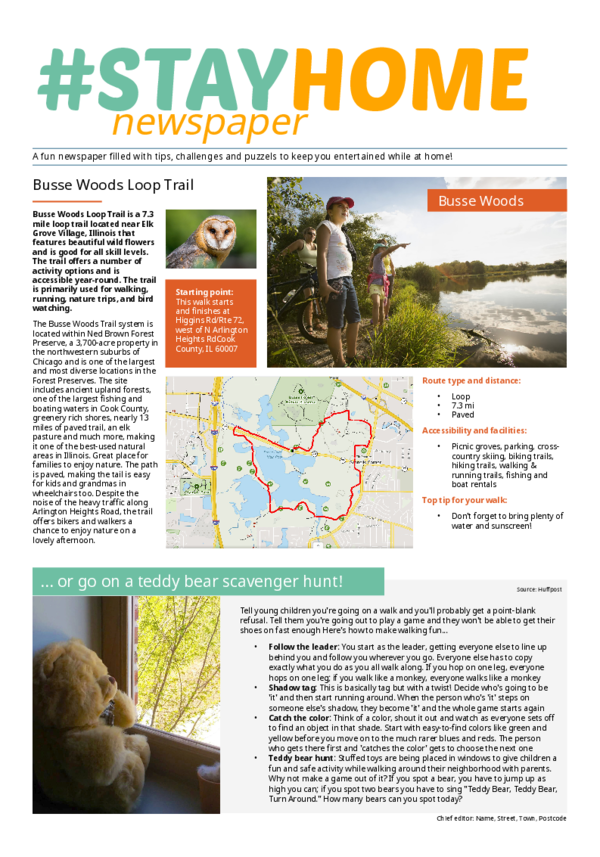 Make a personalized newspaper | Happiedays